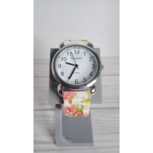 Sophie Women's Watch Tested Floral Silicone Band